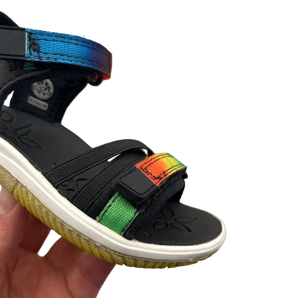 Keen Toddler Girls Outdoor Sandals Size 8 Black-Multi Adjustable Water‎ Friendly